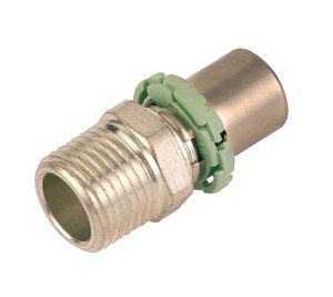 МП Муфта 20х1/2" НР пресс, латунь (Comap)