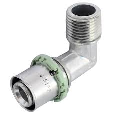 МП Угольник 20х3/4" НР пресс, латунь (Comap)