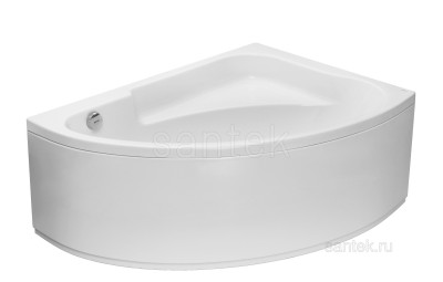 Ванна Santek Гоа 150х100 R асимметричная белая 1WH112032