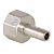 Штуцер 18х15 (18х1/2") с ВР латун. никель. Valtec (VTr.654.N.0418)
