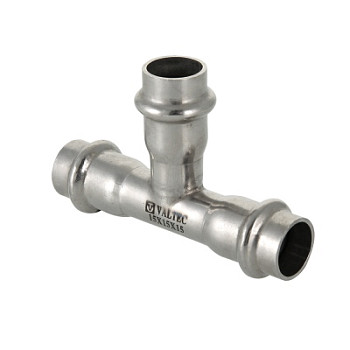 Тройник 22х22х22 пресс нерж.ст. Valtec VTi.931.I.222222