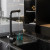 Смеситель для кухни 35к MIXLINE ML-GS13 (308) черный с вых. для питьевого фильтра