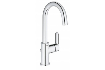 Смеситель для раковины GROHE BauEdge с донным клапаном, L-Size, хром 23760000