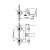 Смеситель для ванны 1/2 кер. MIXLINE ML10-01 Смеситель для ванны 1/2 кер. MIXLINE ML10-01