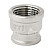 Муфта 15х10 (1/2"х3/8") вн/вн переходная латун. никель. STI