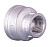 Муфта 15х10 (1/2"х3/8") вн/вн переходная латун. никель. Valtec (VTr.240.N.0403)