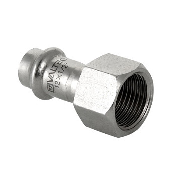 Соединитель 15х1/2" вр. пресс нерж. ст. Valtec VTi.902.I.001504