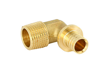 Угольник 20 х 3/4" НР аксиальный Uni-Fitt 745G7300 (уп.10)