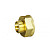 Переходник 15х10 (1/2"ВРх3/8" НР) латунный LD Pride (160шт/уп)