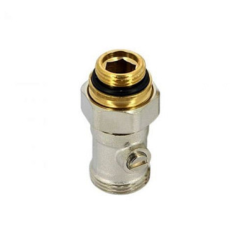 Кран для нижнего подключения радиатора (прямой) 3/4"*1/2" ME320AC