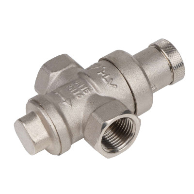 Редуктор давления 1/2" (15) ВР, поршневой, (1.0 - 4.0 бар) HLV