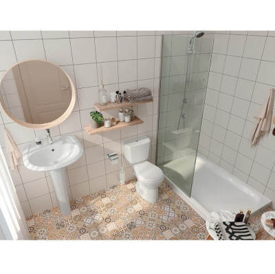 Раковина (умывальник) 590x480 Santek Бриз 60 с отверстием под смеситель арт. 1WH110466
