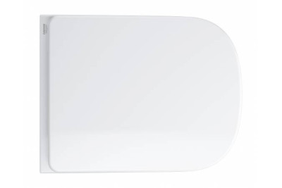 Унитаз подвесной безободковый, компактный GROHE Euro Ceramic с сиденьем с микролифтом NW0028-1