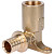 Угольник 20-1/2" настенный с длинным нарезным патрубком STOUT SFA-0032-002012