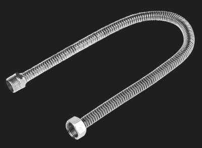 Гибкая подводка 3/4",1 м, Г-Ш шланг сильф SS