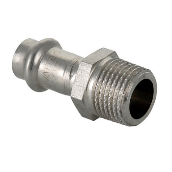 Муфта 22х1/2" нр. пресс нерж. ст. Valtec VTi.901.I.002204