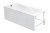 Ванна Roca Uno 160х75 прямоугольная белая ZRU9302869 Ванна Roca Uno 160х75 прямоугольная белая ZRU9302869