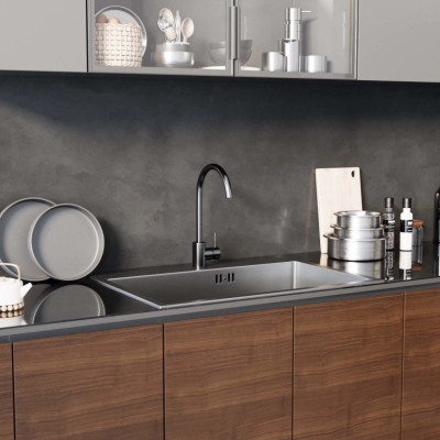 Смеситель для кухни 35k MIXLINE MLSS-0303 трубчатый излив