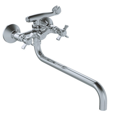 Смеситель для ванны и раковины 1/2 кер. MIXLINE ML30-021 "Classic"
