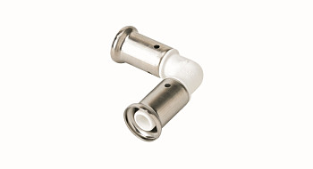 Угольник  20x20 90°, ПВДФ пресс,БЕЛЫЙ, HENCO 1PKW-2020