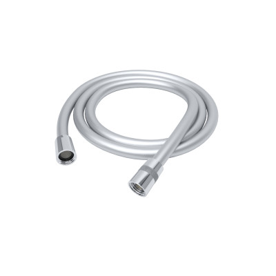Шланг для душа, серебряный, силиконовый, 1,5м, IDDIS Optima Home OPH15SLi19