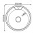 Мойка круг d 51 (0,6) вып 3 1/2 MIXLINE (глуб чаши 17см) с сифоном Мойка круг d 51 (0,6) вып 3 1/2 MIXLINE (глуб чаши 17см) с сифоном