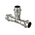 Тройник 22х22х22 пресс нерж.ст. Valtec VTi.931.I.222222