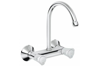 Смеситель для кухни GROHE Costa L, настенный с высоким изливом, хром 31191001