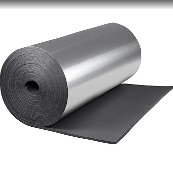 Рулон K-FLEX 13x1000-14 ECO black AD IN CLAD grey 