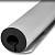 Трубка K-FLEX 25x133-1 ECO black IN CLAD grey 