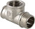 Тройник 20х15х15 (3/4"х1/2"х1/2") нр/вн/вн переходной латун. никель. Valtec (VTr.134.RN.050404)