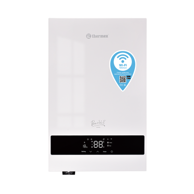 Котел 12 кВт электрический настенный THERMEX Boss 12 Wi-Fi (белый)