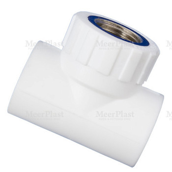 ПП Тройник 25х1/2"х25 ВР переходной (90/10) (MeerPlast) 