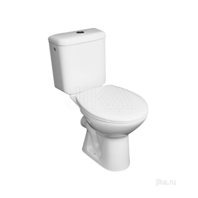 Унитаз-компакт Jika Zeta с горизонтальным выпуском 8.2539.6.000.242.9