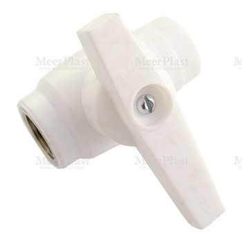 ПП Кран 20х1/2" шаровой (40/1) (MeerPlast)