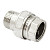 Соединитель 15 (1/2") вн/нр (американка) латун. никель. Valtec (VTr.341.N.0004)