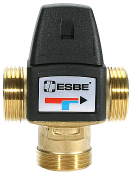Клапан термостатический 25 (1) VTA322, 35-60°C G1-1.6  Kvs=1.6