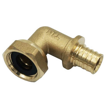 Угольник 16*2.2 - 1/2" накидная гайка, аксиальный арт. H-L1602F(A)  TIM